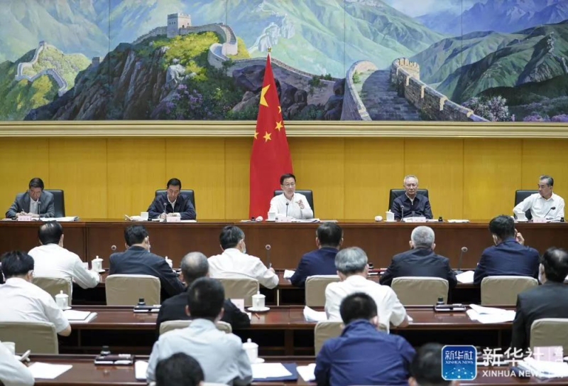 韓正：全面貫徹落實(shí)習(xí)近平生態(tài)文明思想 確保如期實(shí)現(xiàn)碳達(dá)峰碳中和目標(biāo)